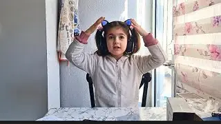 kargodan süpriz hediye kulaklık çıktı Meryem çok sevindi