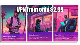 VPN From $2.99 Home and Away VPN | Easy to Use | Instant Activation