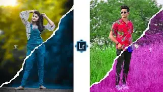 PicsArt - Dual Color Creative Photo Editing || Lightroom Photo Editing || Ghaus Editz