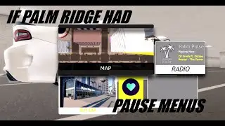 Palm Ridge But if it had a pause menu from Forza Horizon 4