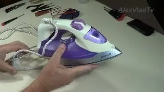 How to disassemble and repair the iron.