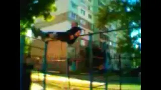 Трюки на турнике