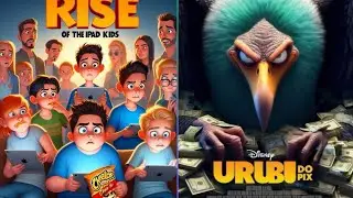Ai Being Wild With Disney Pixar Movie Posters | Part 28 | #ai #memes