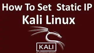 How to Set Static IP in kali Linux