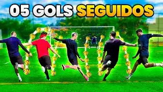 O VÍDEO SÓ ACABA COM 5 GOLAÇOS SEGUIDOS!