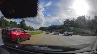 Dashcam: I-485 Can Be Crazy at Rush Hour