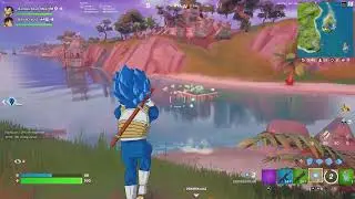 Vegeta gets a double Kamehameha kill then hits the griddy