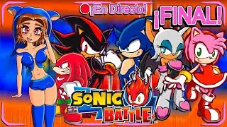 🔴¡FINAL DE EL JUEGO CON MÁS LORE DE SHADOW!🤩✨ Sonic Battle