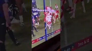 CHIEFS to the Super Bowl 😰 #shorts #football #chiefs #ravens #viral