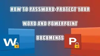 Password protect Microsoft files.