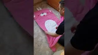 Спальник Зайка (розовый)