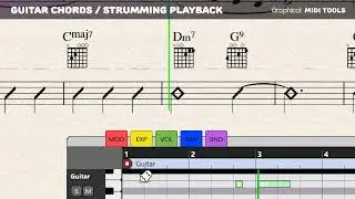 Realistic guitar strumming in Sibelius