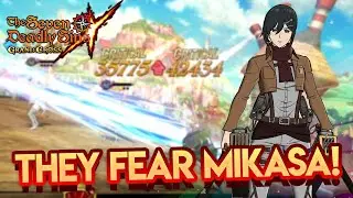Bringing Mikasa Back From The Grave! | Seven Deadly Sins Grand Cross