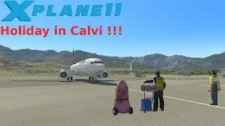 X-Plane 11/LFKC Circling 36 Visual/B737-800/HD