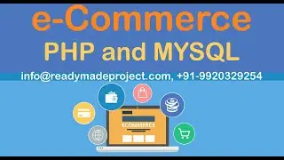 eCommerce  PHP, MYSQL - Configuration and Working demo by readymadeproject.com