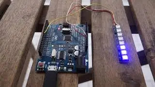 NeoPixel stick 8 bit examples