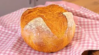 Grandpa showed me this German bread recipe. I no longer buy bread. baking bread