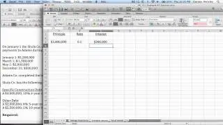 Interest Capitalization Demonstration