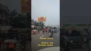 Kawad Yatra 2024 | Maa Baap ki Sewa karte hue | #shorts | #trending