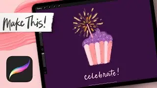 Procreate Animation for Beginners - How to Create a Birthday Sparkler