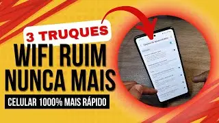 OS 3 SEGREDOS DO WIFI RÁPIDO NO CELULAR 2024, QUE OSPROVEDORES DE INTERNET NÃO REVELAM