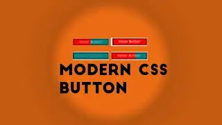 Responsive Modern Button Using HTML & CSS With Transition