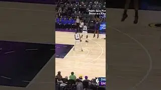 Mason Jones First Bucket as a Sacramento King!