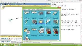 Cisco Packet Tracer Networking- Configure File Transfer Protocol (FTP) - Part 9