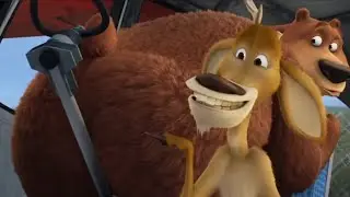 Open Season - Scared Silly: Boog Pilots With His Butt
