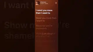 Shameless Sped Up - Camila Cabello