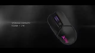 A computer mouse with 1TB drive stores the user's game library Taiwan based memory company ADATA has