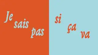 Marie-Flore - Je sais pas si ça va (Official Audio)