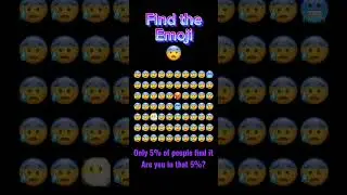 Can you find the emoji