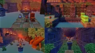Crash Bandicoot N. Sane Trilogy: Shady Facade Mod By ninjamida