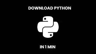 INSTALL PYTHON IN LITTERLY UNDER 1 MINUTE