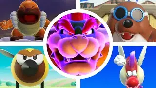 Super Mario Party Jamboree - All Bosses