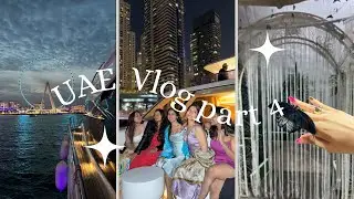 UAE VLOG 4 | Sky Views Observatory, Dubai Butterfly Garden, Marina Cruise and More🦋🏖️🛥️