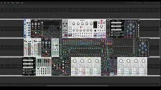 Simple Wavetable Ambient patch in VCV Rack