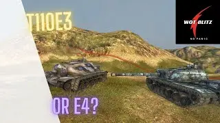 T110E4: 6151DMG, T110E3: 6555DMG