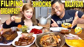 MY HUSBAND TRIES FILIPINO BREAKFAST FOR THE 2ND TIME AFTER 2 YEARS | STILL IN SHOCK! PREPARE 2 LAUGH