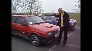 Ваз 2108 vs Опель Opel
