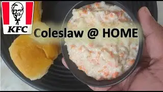 KFC COLESLAW Recipe | Coleslaw recipes | How to make coleslaw