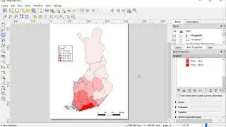 Basic layout in QGIS