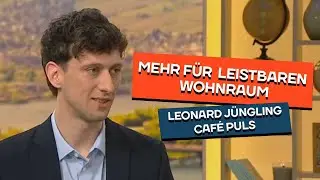 Wohn- und Baupaket bringt zu wenig für leistbaren Wohnraum. Leonard Jüngling bei Café Puls.