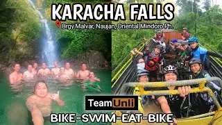 BIKE-SWIM-EAT | KARACHA FALLS RIDE | TEAM UNLI -MINDORO
