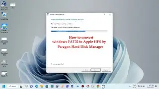 How to convert Windows FAT32 to Apple HFS by Paragon hard disk manager | FAT32 HFS Convertkaise kare