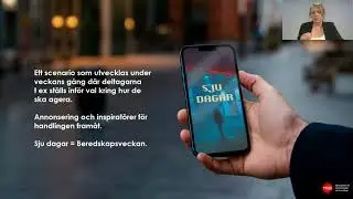 Presentation av Beredskapsveckan 2023 och årets tema Öva!