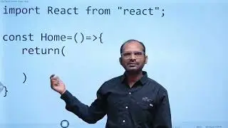 How to Create Functional Component in React JS | Amjad Sir | PickupBiz Learning