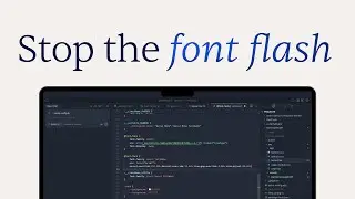 Stop Font Loading Flash Ruining Your Shopify (and not only) Site (Next.js Trick)