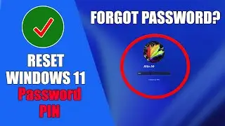 Reset Windows 11 Password, Pin and Microsoft Account when you forgot it!